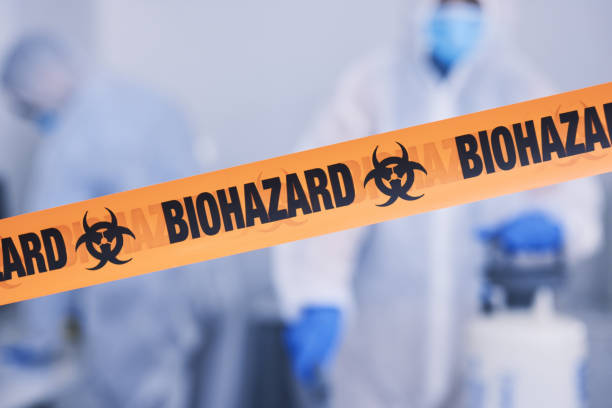 Professional Infectious Disease Decontamination technician working in Baldwin, IL